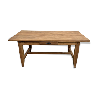 1930s Walnut Farmhouse Table – Handcrafted Restoration