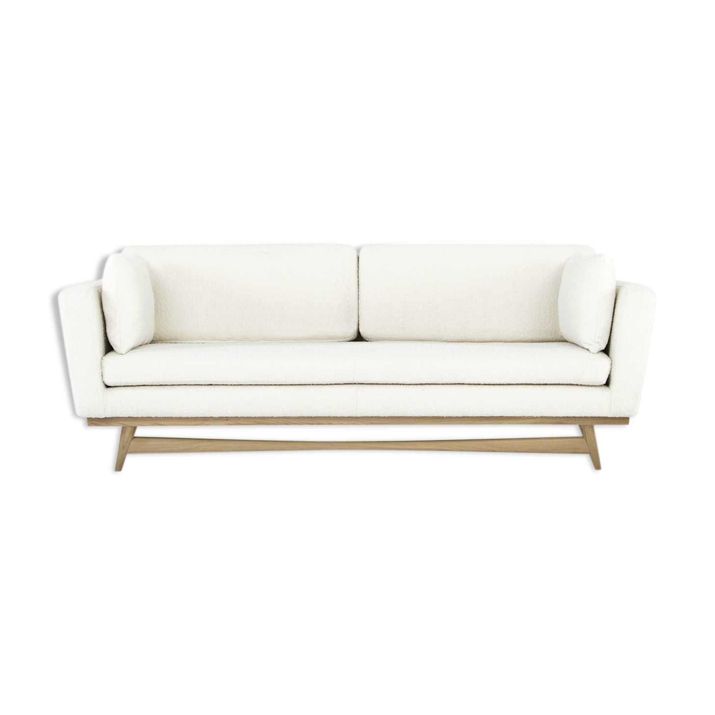 Sofa 210 bouclette fabric  Red Edition