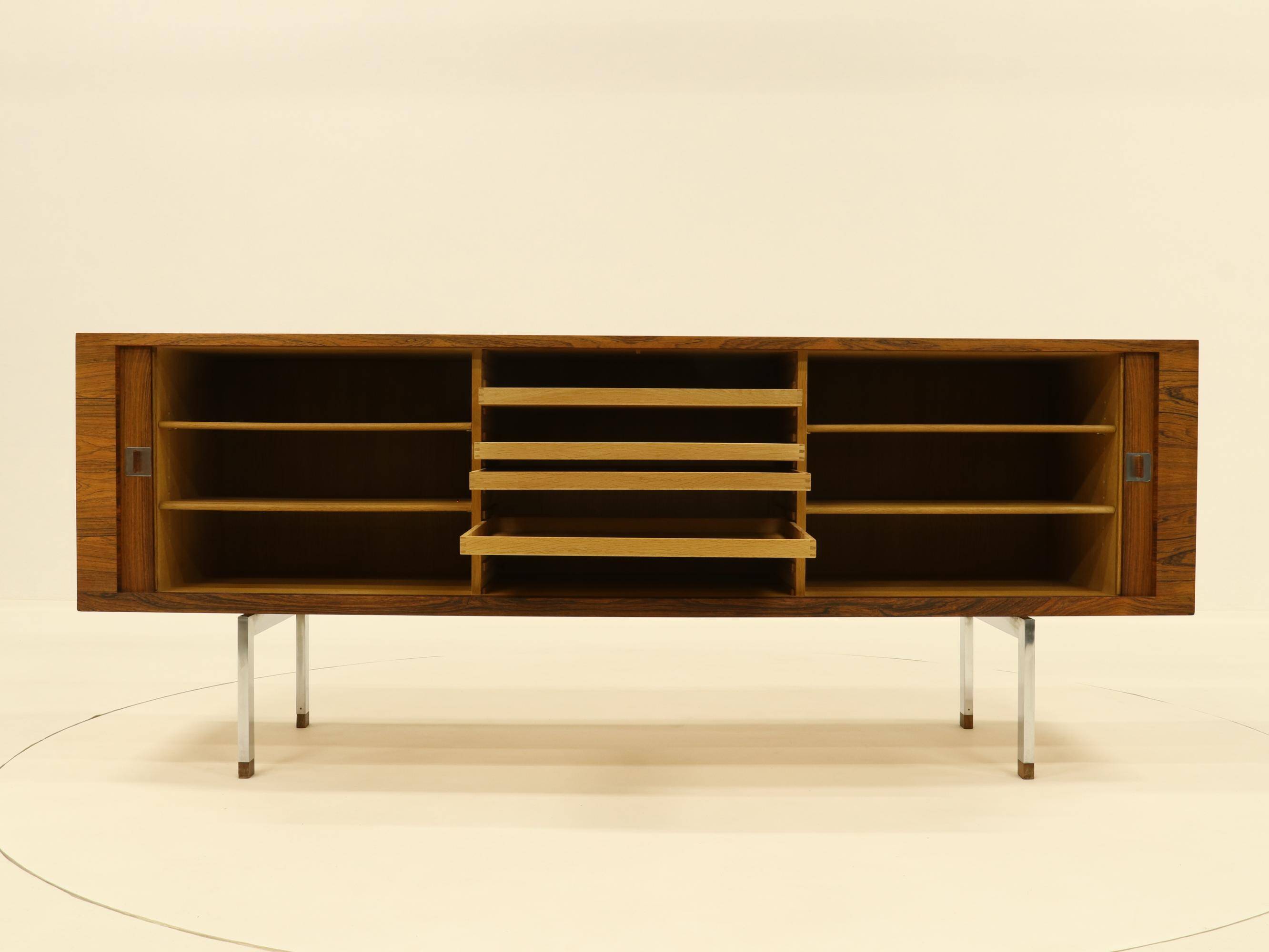 Sideboard Model RY 25 President in Rosewood by Hans Wegner, Denmark, 1960s
