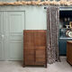 Large Art Deco oak chest of drawers (renovated)
