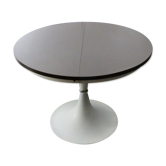 Table ronde pied tulipe 1970