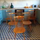 Suite 6 chairs Baumann menuet