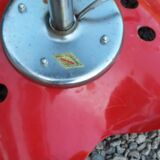 Pair of Etienne Fermigier designer stools, Mirima mower model, publisher