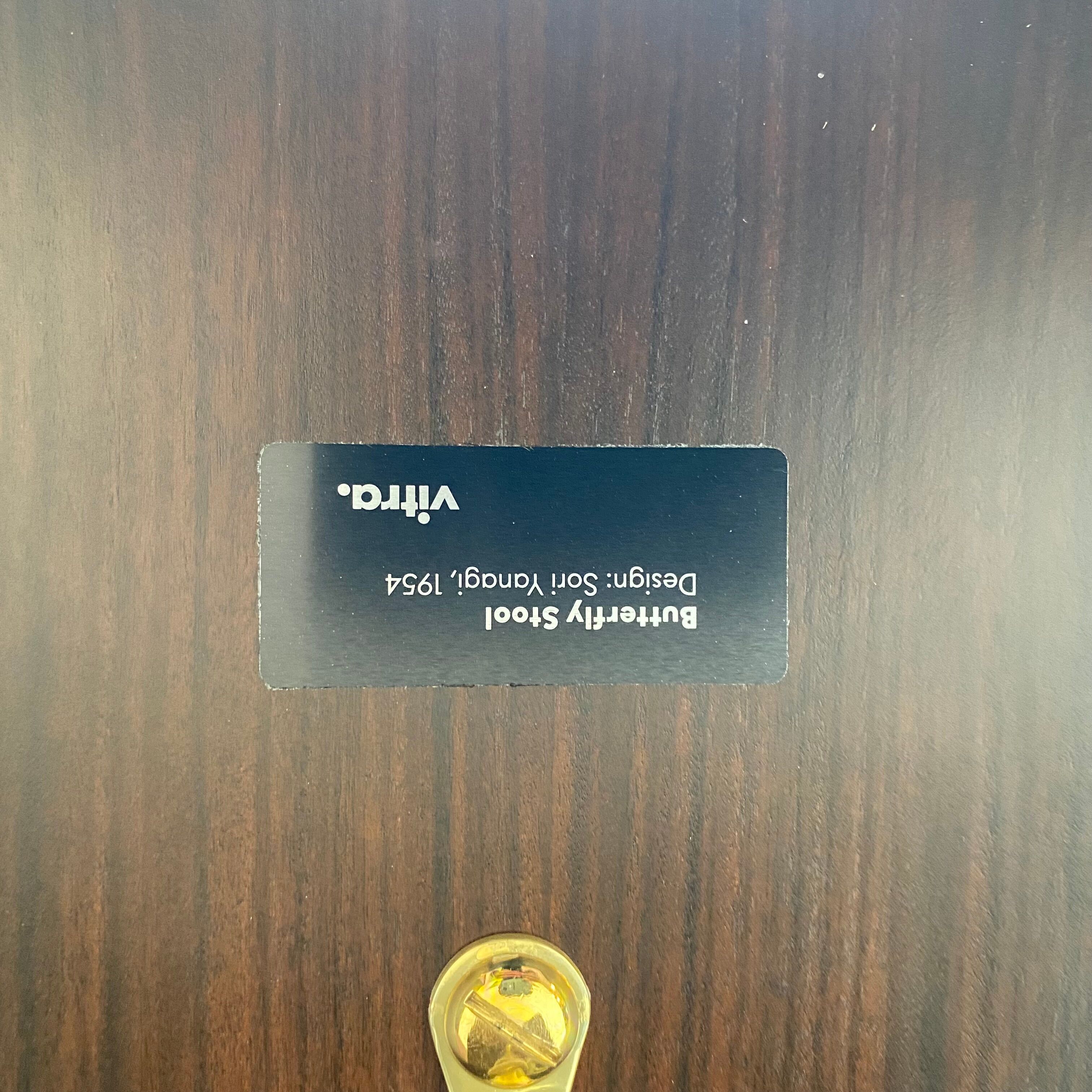 Butterfly stool by Sori Ynagi for Vitra