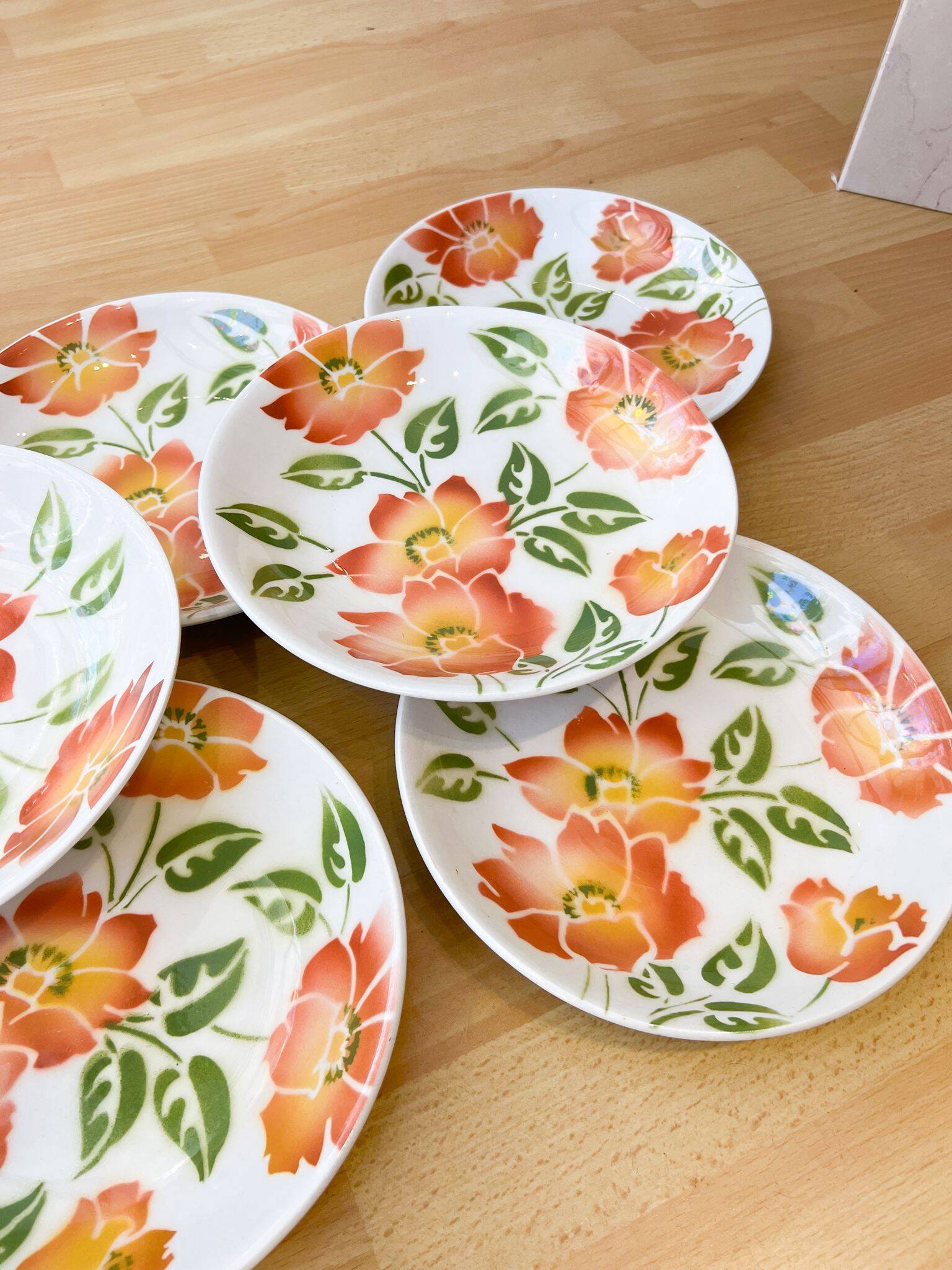 8 deep plates Moulin des Loups