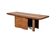 Table basse ONDA, cerisier et noyer