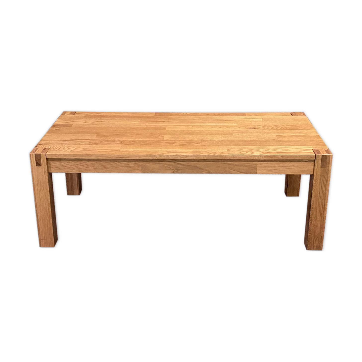 Modern oak coffee table