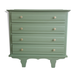 Green art deco dresser