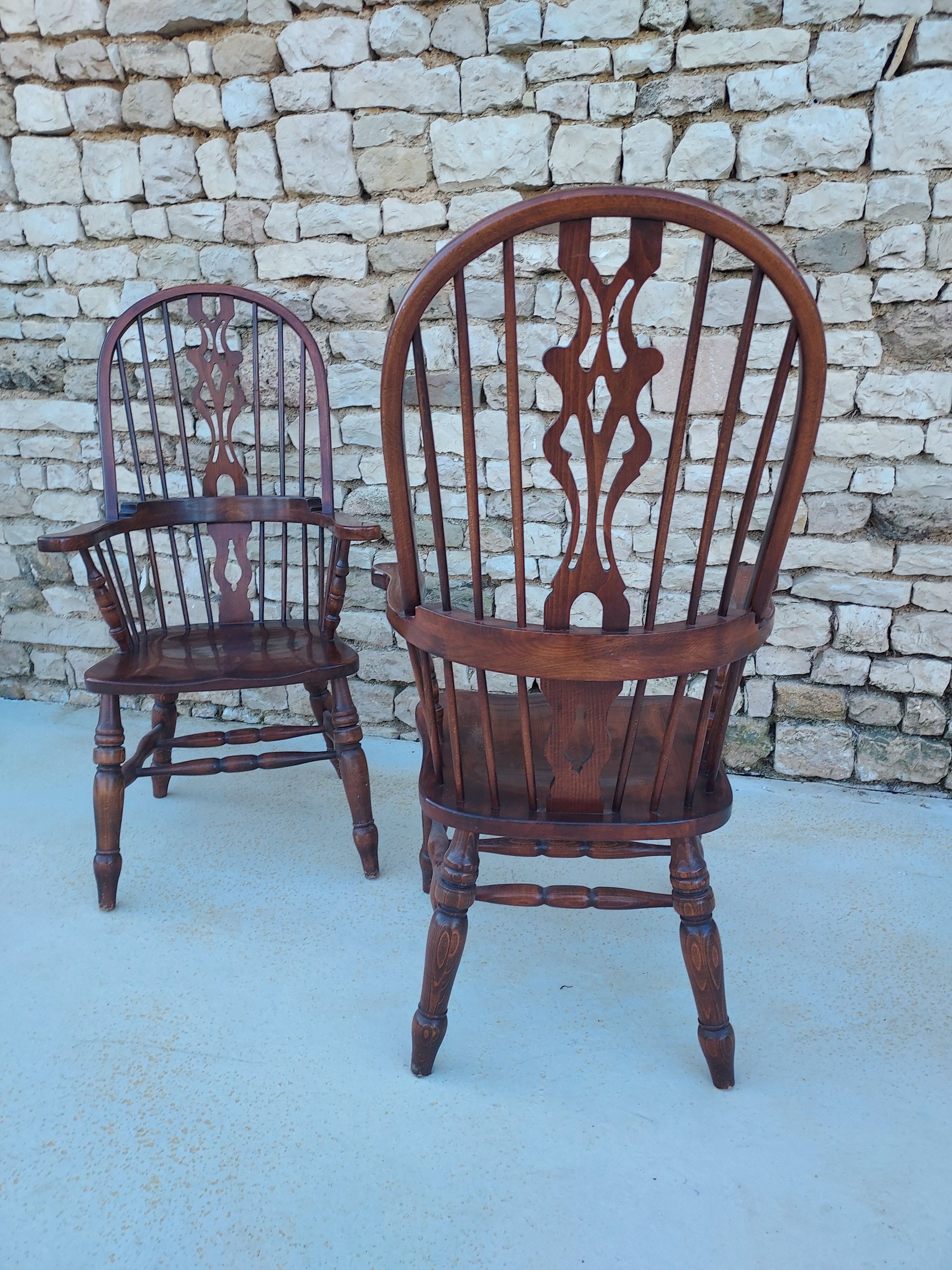 Windsor armchairs