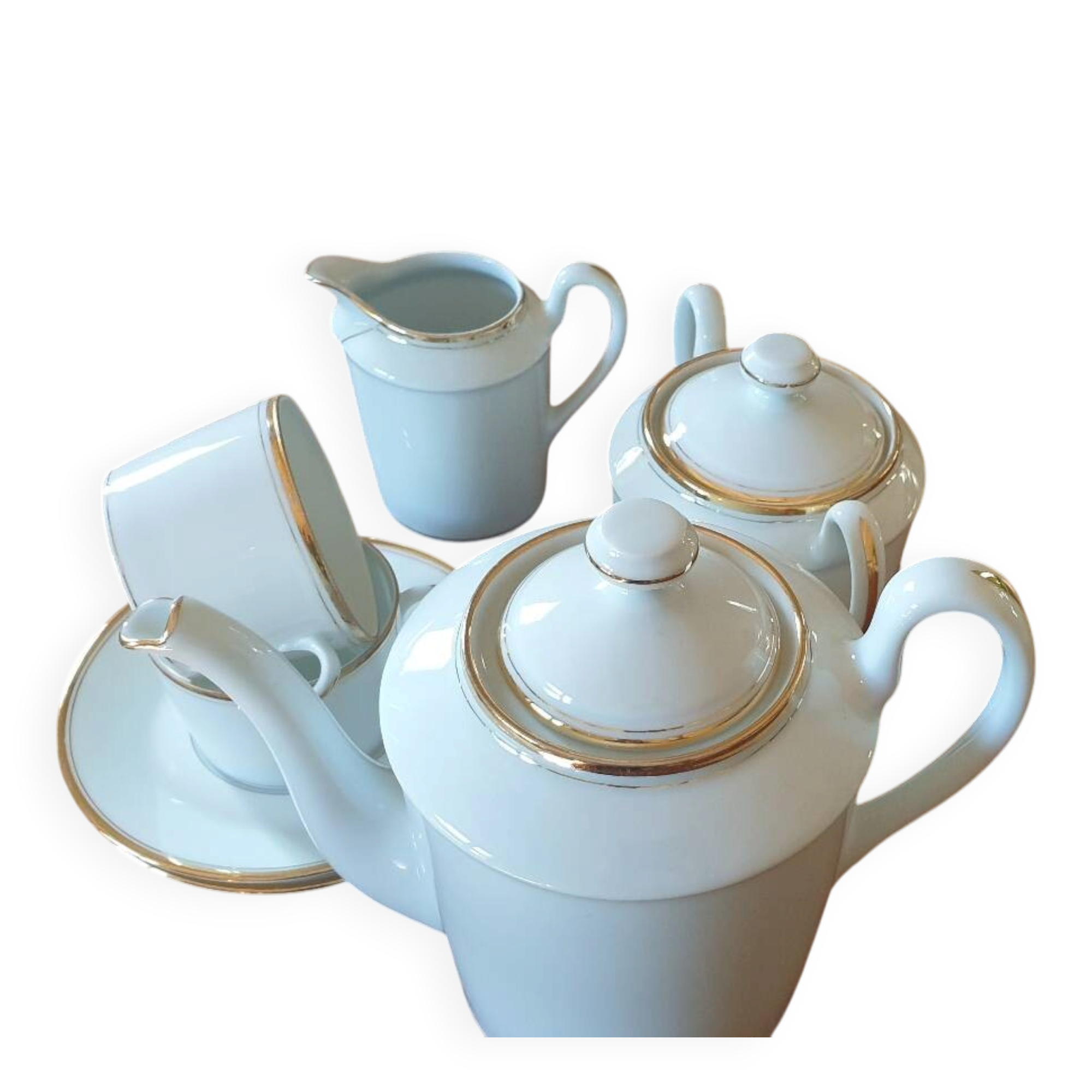 Porcelain coffee service