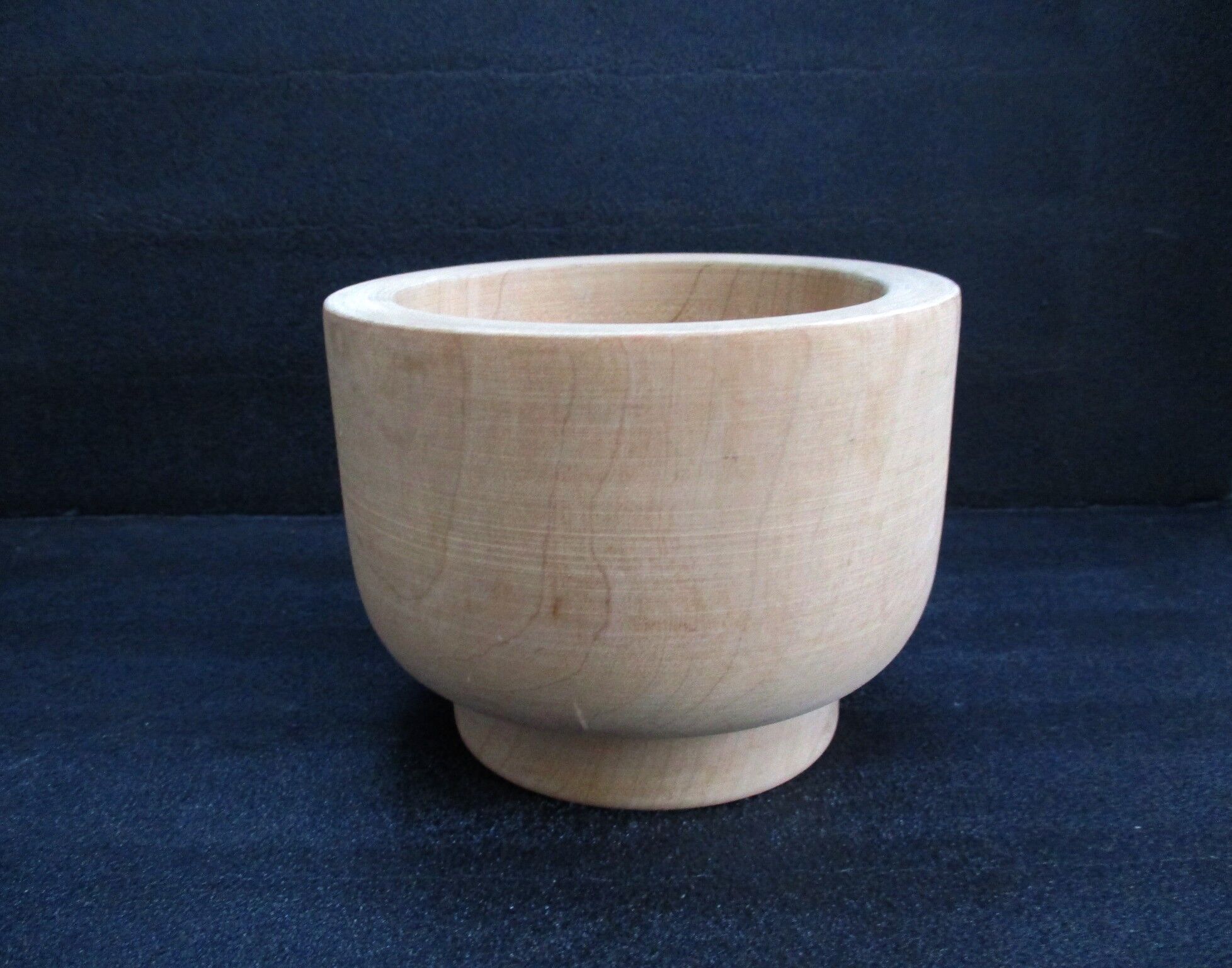 Turned wooden bowl – mortar