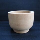 Turned wooden bowl – mortar