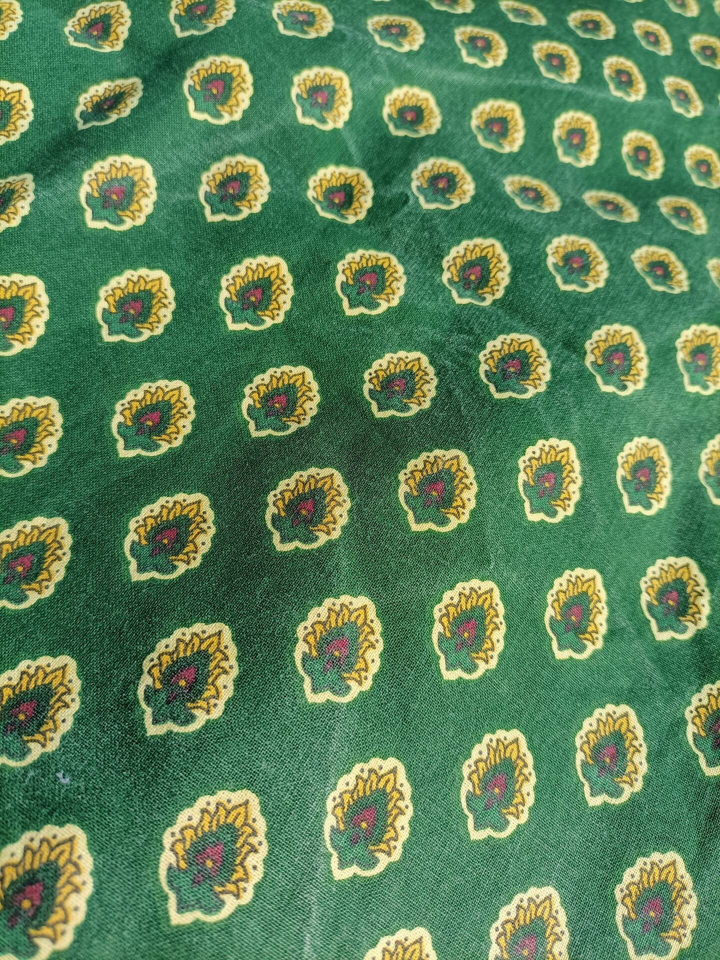Retro Provençal tablecloth