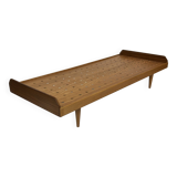 Vintage daybed 1960s minimalist design in Teak wood