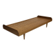Vintage daybed 1960s minimalist design in Teak wood