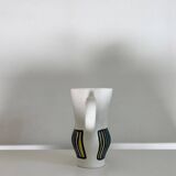"Pyjama" earthenware pitcher vase Roger CAPRON signed on the back - ceramic