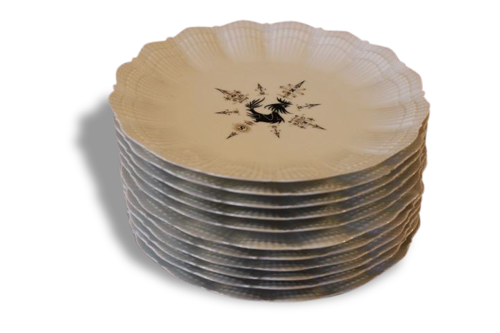Limoges porcelain table service