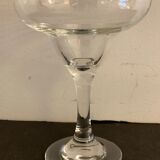 Coupe champenoise ancienne en verre soufflé