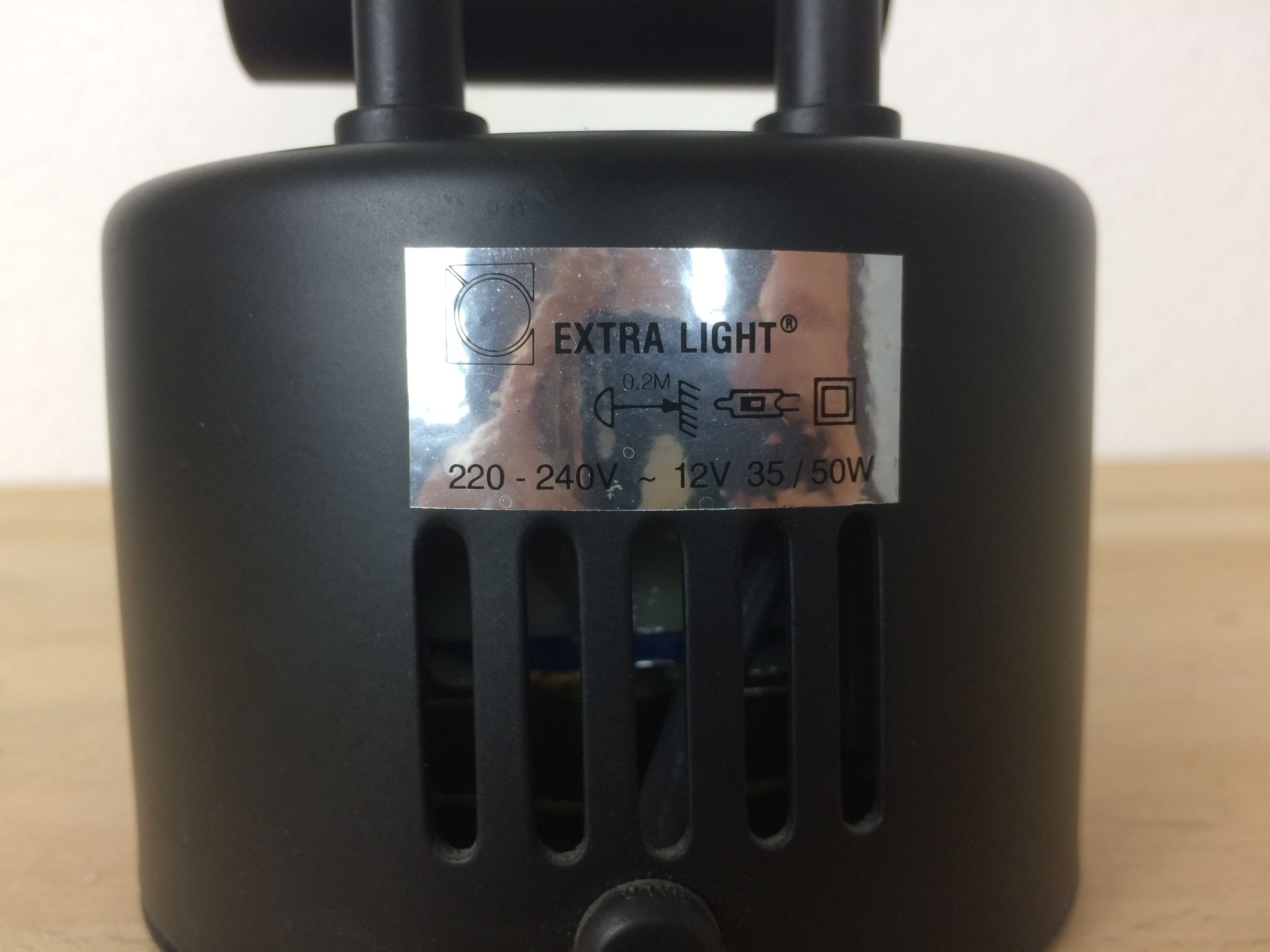 1980 Black Metal Balance Desk Lamp
