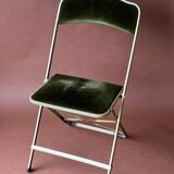 Chaisor velvet folding chair