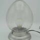 Cracked glass lamp
