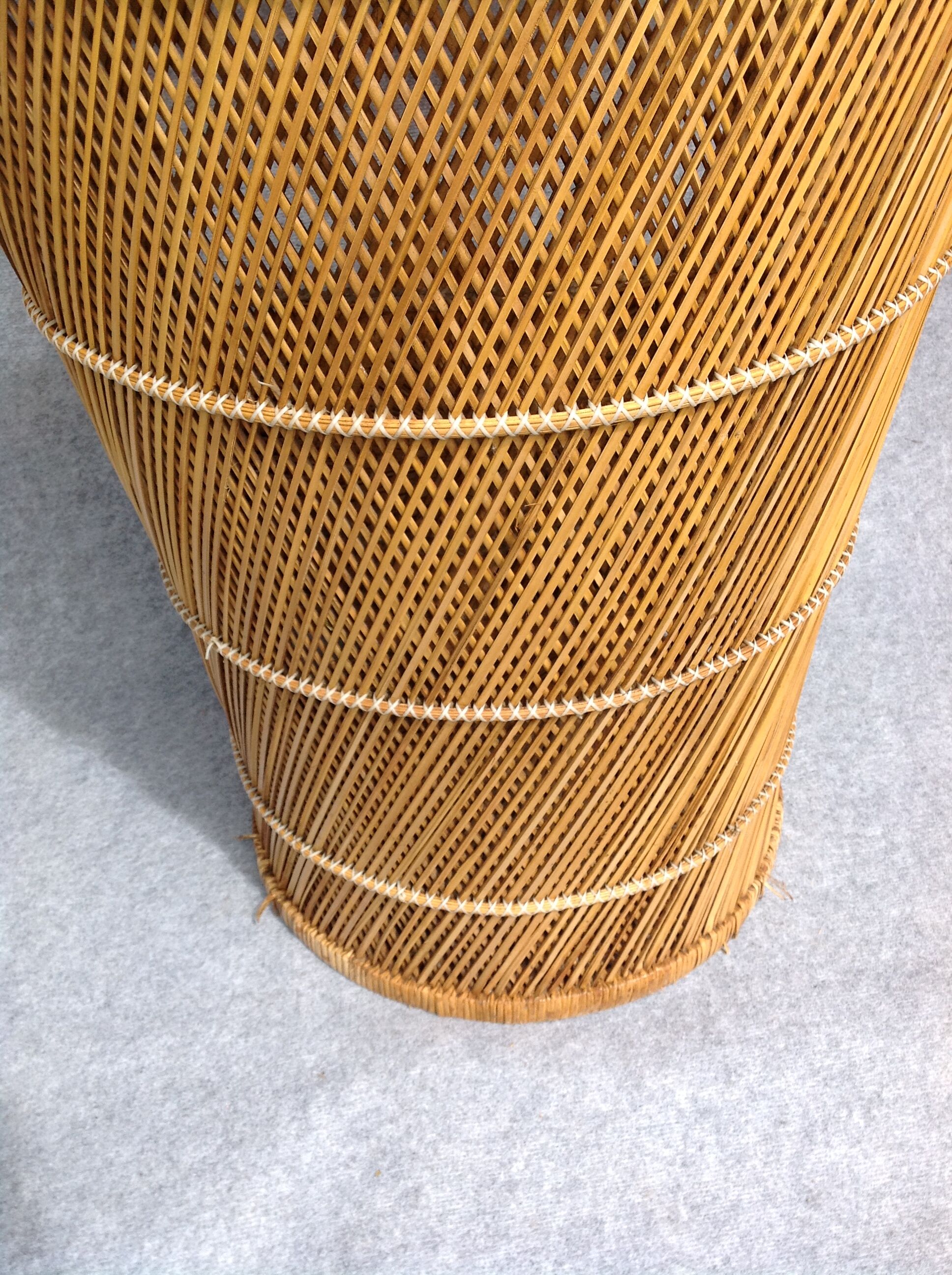 Fauteuil Emmanuelle xxl en rotin
