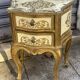 Venetian wooden bedside pair