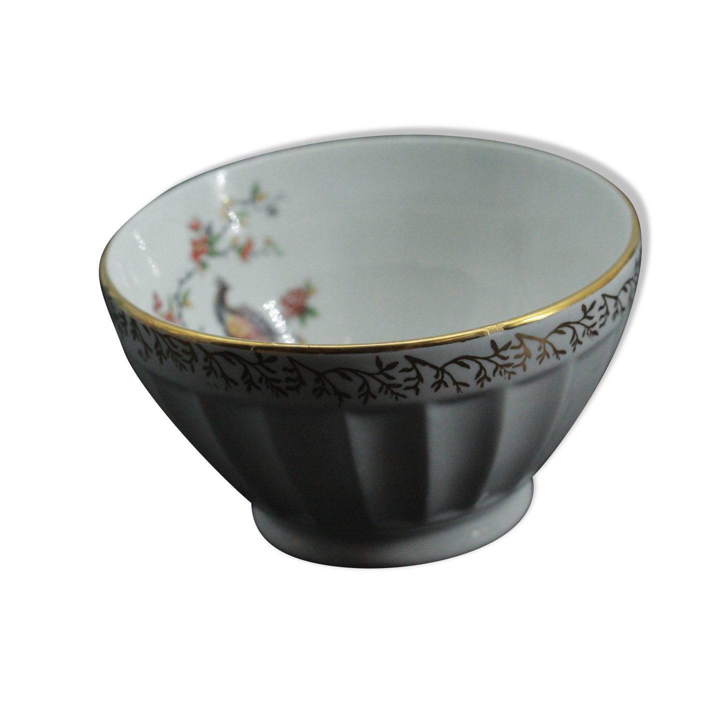 old Longchamp porcelain bowl