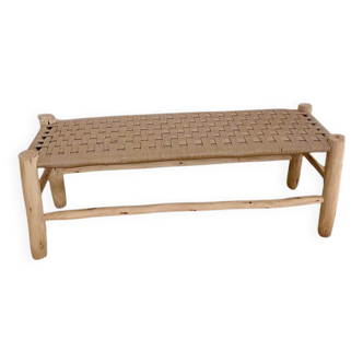 Create a stylish and functional entryway with our wooden entryway bench
