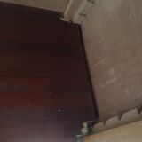 Small wooden library shelf