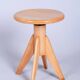 Mid-Century Beech Piano Stool, Czech, 1940s