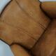 Vintage Dutch cognac coloured leather club chair