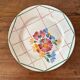 Round earthenware dish from Grasse, HBCM (Hippolyte Boulenger, Creil Montereau)