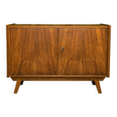 Vintage walnut storage furniture from the 1960s.