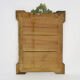 Old wall mirror in wood and gilded stucco, Louis XVI style. XIXth