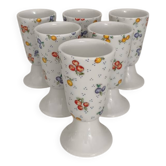 Lot de 6 Mazagran tasse mug en porcelaine Pillivuyt