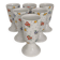 Set of 6 Mazagran porcelain mug Pillivuyt