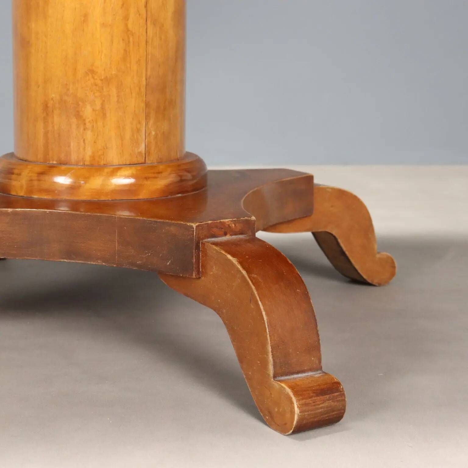Small antique maple table, Austria, late 19th century.