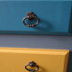 Bureau enfant dos d'âne vintage relooké