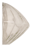 Large glass tulip-shaped pendant light by Cosack, Germany, 1970s.