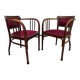 Secession Armchairs no.6513 by Otto Wagner