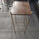 Gilded metal side table