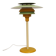Lampe de bureau danoise verte et jaune par Lyskaer - Modèle 2252