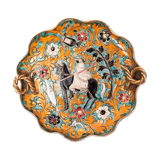 Italian dish depicting Alexander the Great