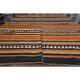 Vintage Turkish Oushak Handmade Wool Cotton Orange Area Rug 147x229
