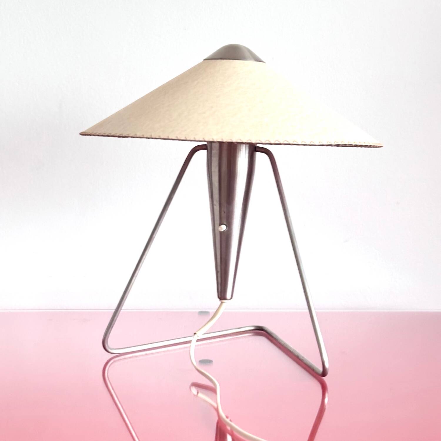 Table lamp 'Chinese' with papyrus share by Helena Frantova for Okolo,