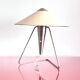 Table lamp 'Chinese' with papyrus share by Helena Frantova for Okolo,