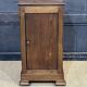 Chestnut bedside table from the early 20th century.