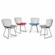 Suite de 4 Chaises "Wire" — Harry Bertoia pour Knoll (Rilsan Noir)