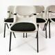 Space age chairs, Vitra Dorsal, designed by G.Piretti & E. Ambas, Italy
